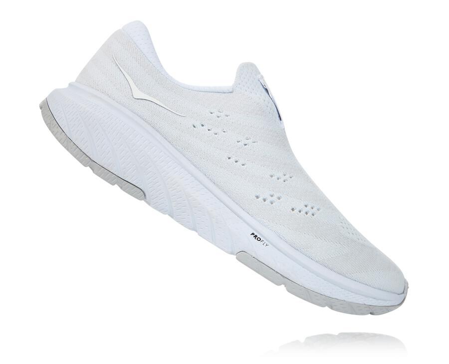 Hoka One One Cavu 3 Slip Promenadskor Dam - Vita - HQZKR-8195